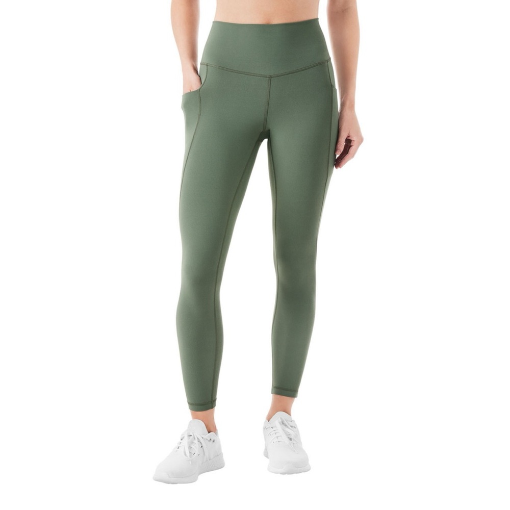 Gaiam Hi Rise Legging in Dusty Olive, Size Medium